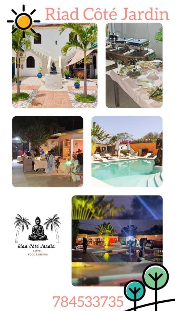 Riad côté jardin Saly Exterior foto